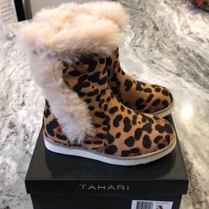 Adorable Toddler leopard boots
